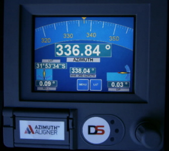 Azimuth Aligner Display